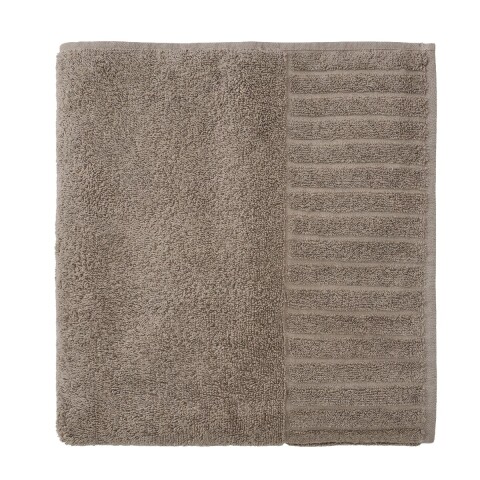 TOALLA VELOUR MARRON OSC 70X140CM 500Gr P/BAÑO Unica