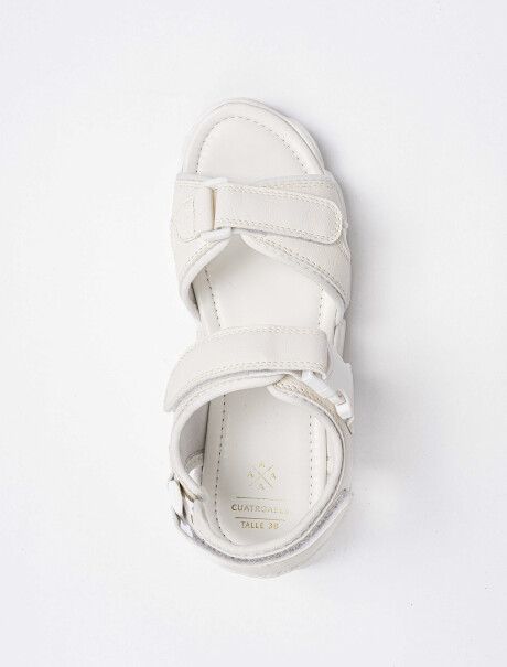 Sandalia deportiva blanco
