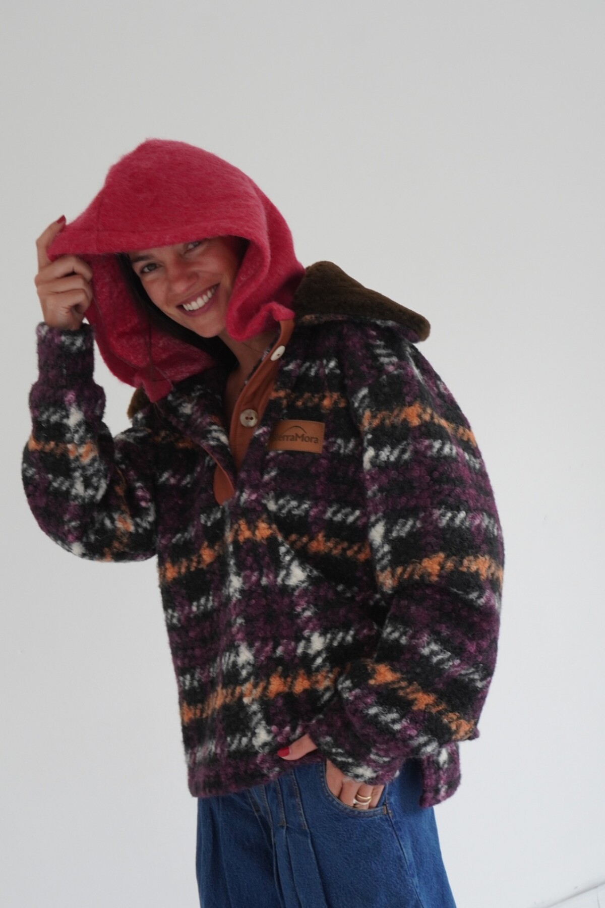 Buzo Crazy Bear Violeta / Fucsia