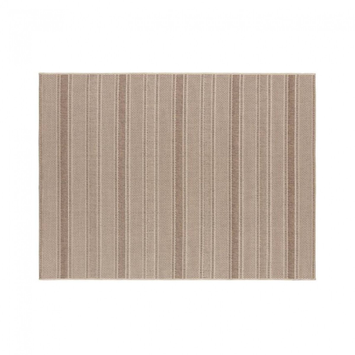 Alfombra Clásica Eco-Nature - Riscas | 1,50x2,00m - Beige Marrón 