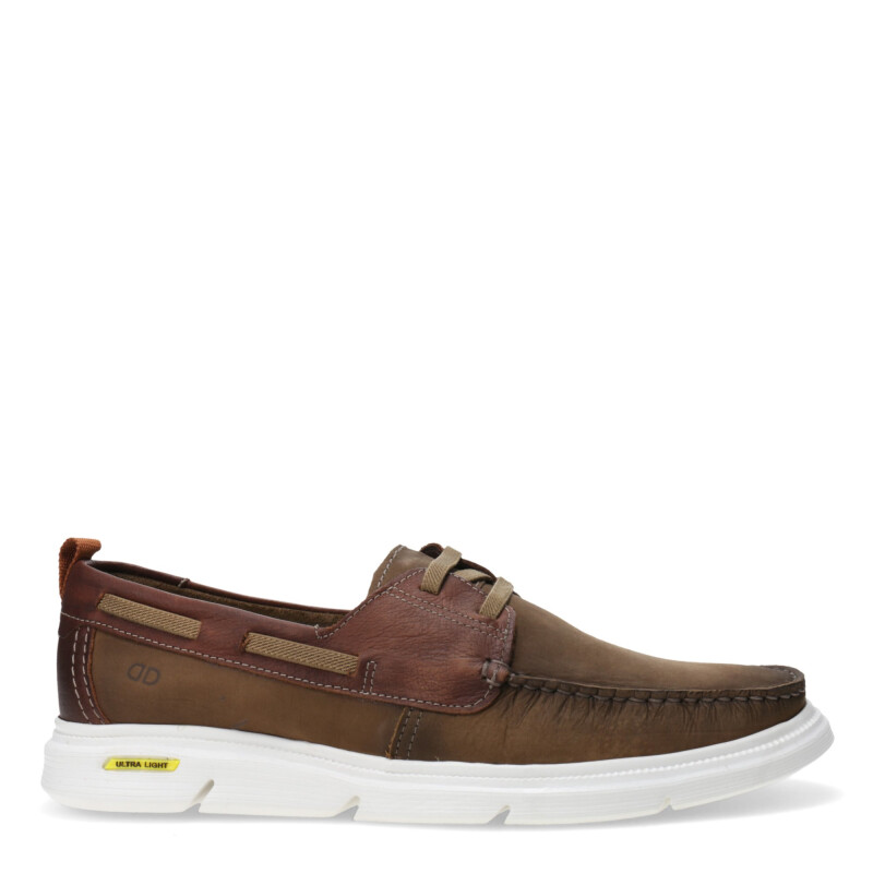 Zapatos de Hombre Democrata NOMO con cordones Beige