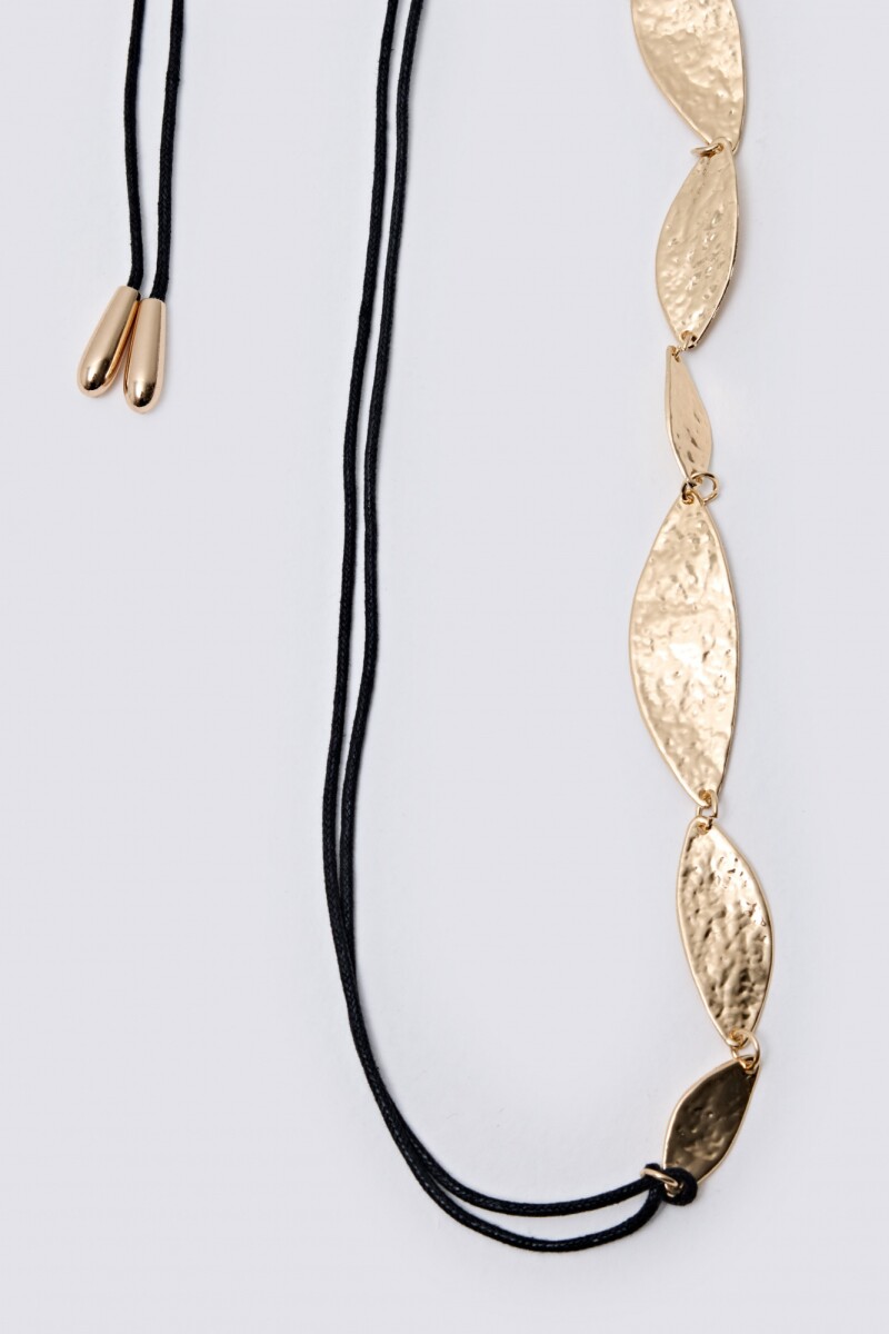 Cinturón metálico - dorado 