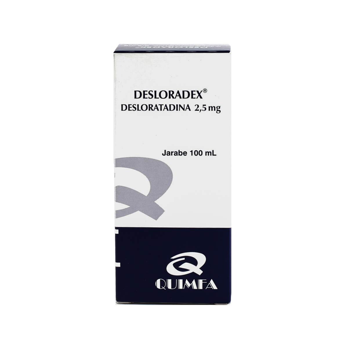 DESLORADEX 2,5 MG. JBE. FR. X 100 ML. 