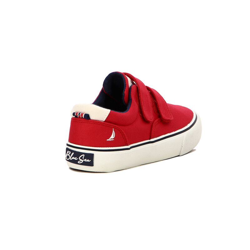 Blue Sea Calzado C/velkro Galeon Niño/a - Rojo Rojo