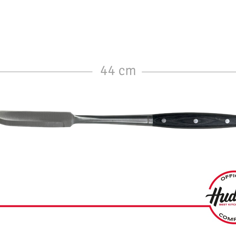 Cuchillo parrillero acero inoxidable y madera Cuchillo parrillero acero inoxidable y madera