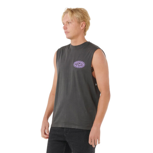 Musculosa Rip Curl De Oval Muscle - Negro Musculosa Rip Curl De Oval Muscle - Negro