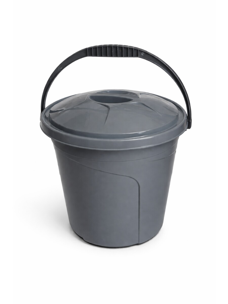 BALDES CON TAPA gris oscuro