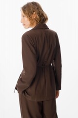 Blazer Diario Marron