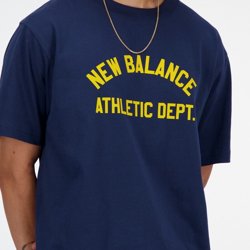 Remera New Balance de Hombre - MT41514NNY BLUE