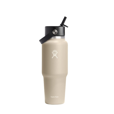 32 Oz Wide Flex Straw Travel Bottle Oat