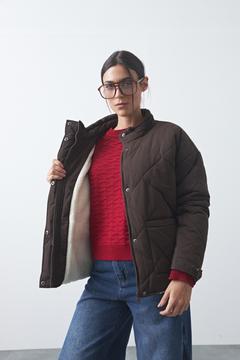 CAMPERA SAFIA Chocolate