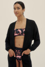 LU CARDIGAN Black
