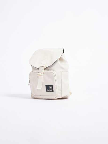 MOCHILA TINA BEIGE