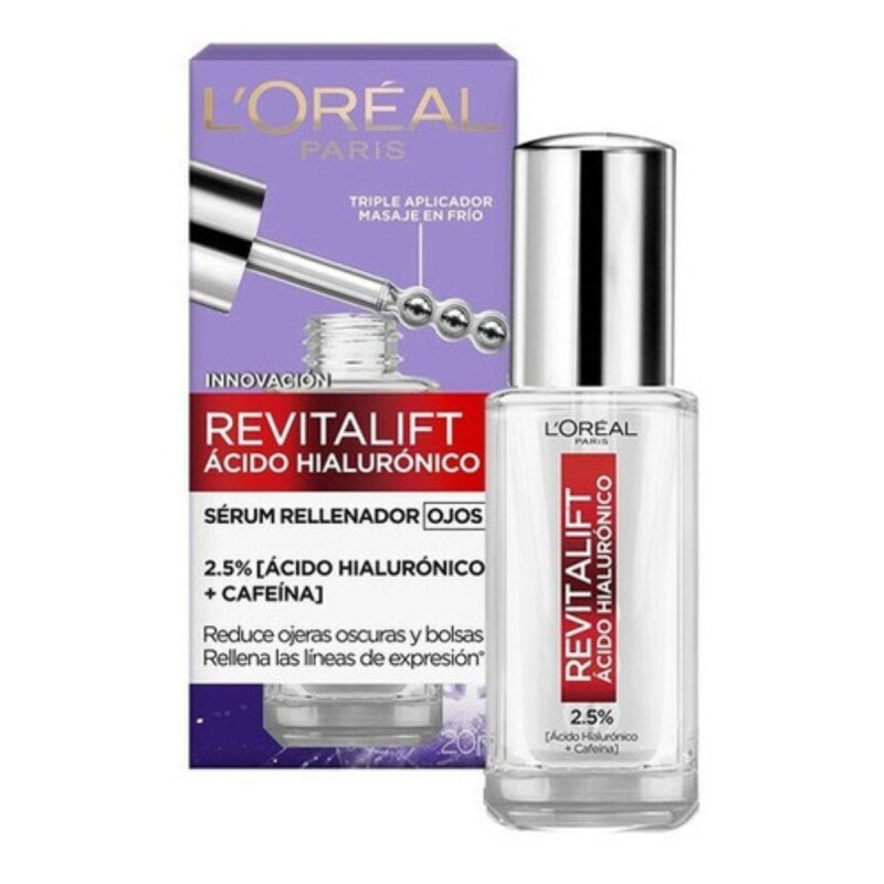 Serum de Ojos L'Oréal Revitalift Ácido Hialurónico Rellenador 20 ML Serum de Ojos L'Oréal Revitalift Ácido Hialurónico Rellenador 20 ML
