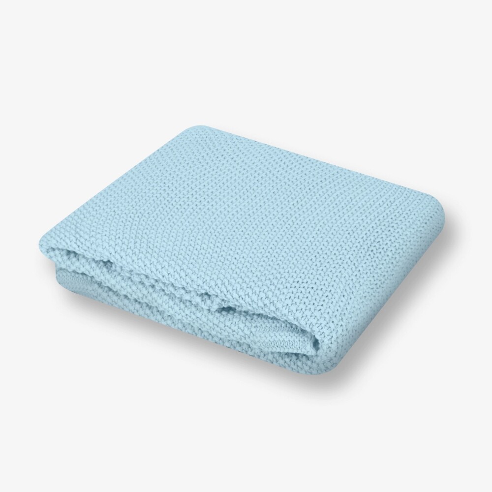 Manta rebozo hilo KIKKABOO celeste dream