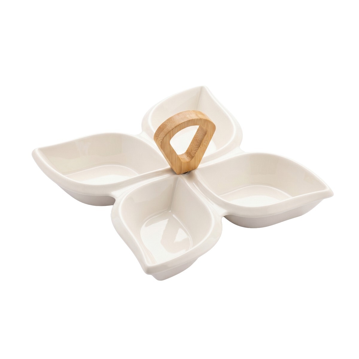 SALSERA CERAMICA BLANCO C/DIV 19X19CM 