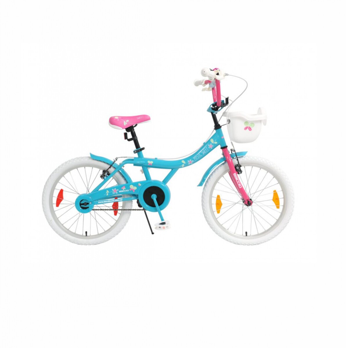 BICICLETA BACCIO MYSTIC SWEET ROD. 20 - TURQUESA 