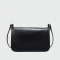 Longchamp -Cartera pequeña con solapa, Le Foulonné Negro
