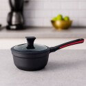 OLLA CACEROLA CUORI NERO 18CM 1,9 LITROS NEGRO