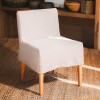 Silla Camelia, lino latte Silla Camelia, lino latte