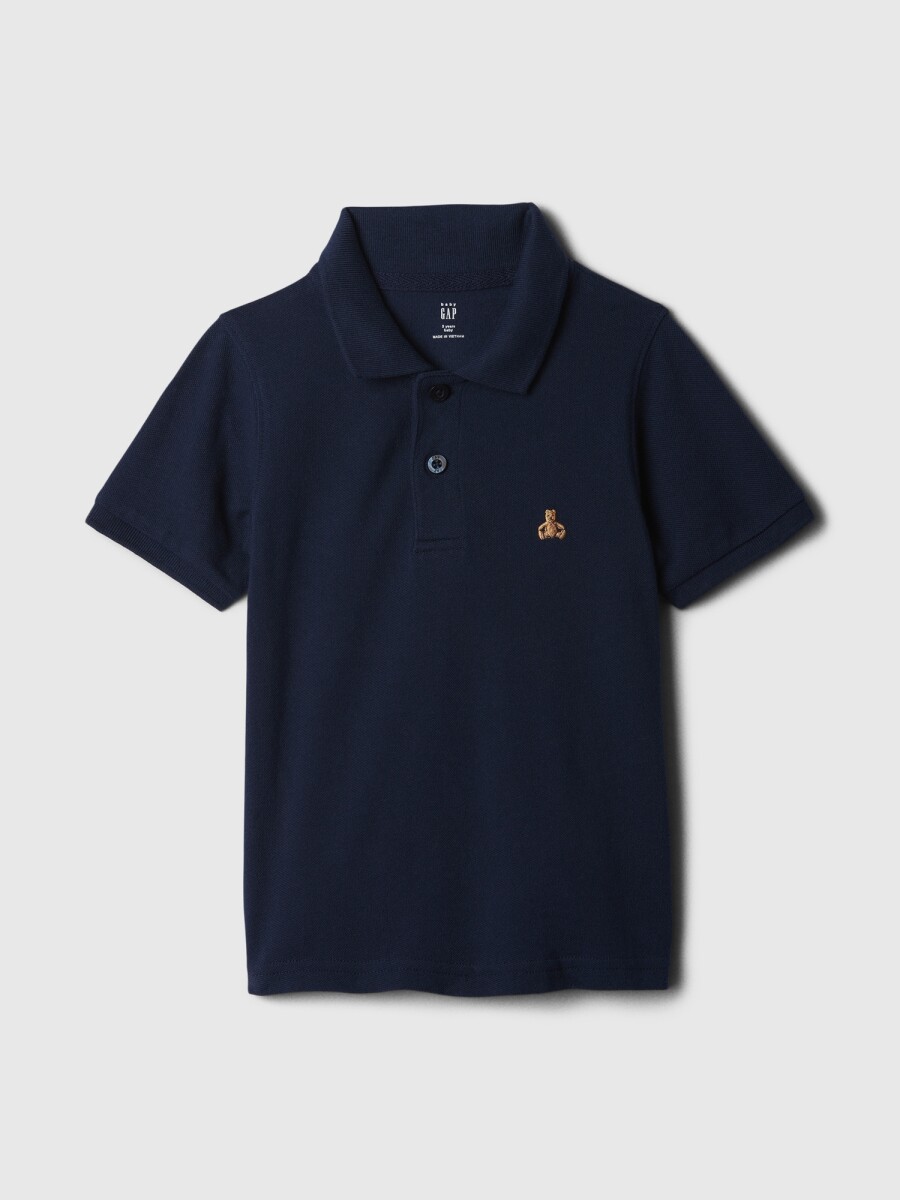 V-SS PIQUE POLO - TAPESTRY NAVY 