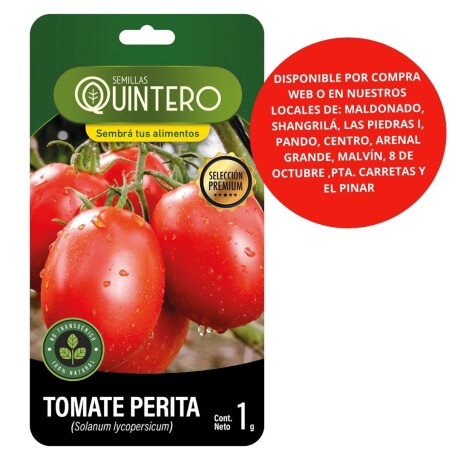 Semillas Tomate perita X 1G