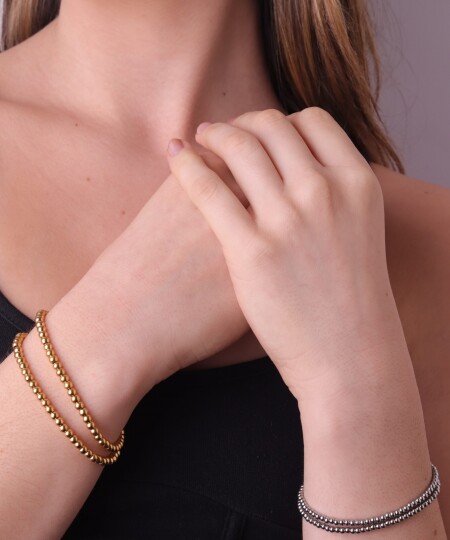 PULSERA FRAN 3MM GOLD