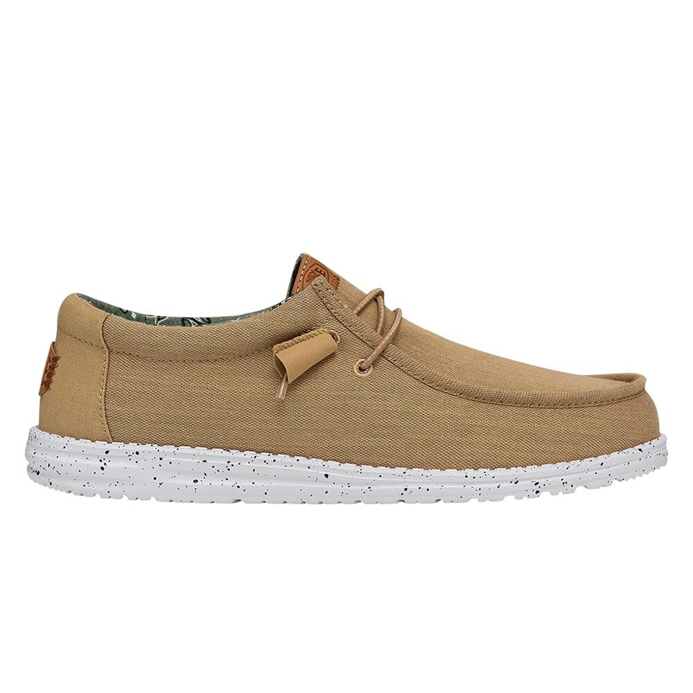 Wally Washed Canvas Hombre Walnut