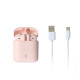 Auriculares TWS rosa