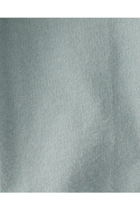 Set dos piezas de algodón, pantalón y buzo, azul y crema, estampa tigre. Talles 2-5T Sin color