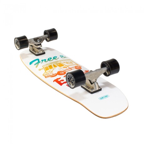 Carver C7 Raw Free & Easy Paleta 30.75'' - Surfskate Completo Carver C7 Raw Free & Easy Paleta 30.75'' - Surfskate Completo