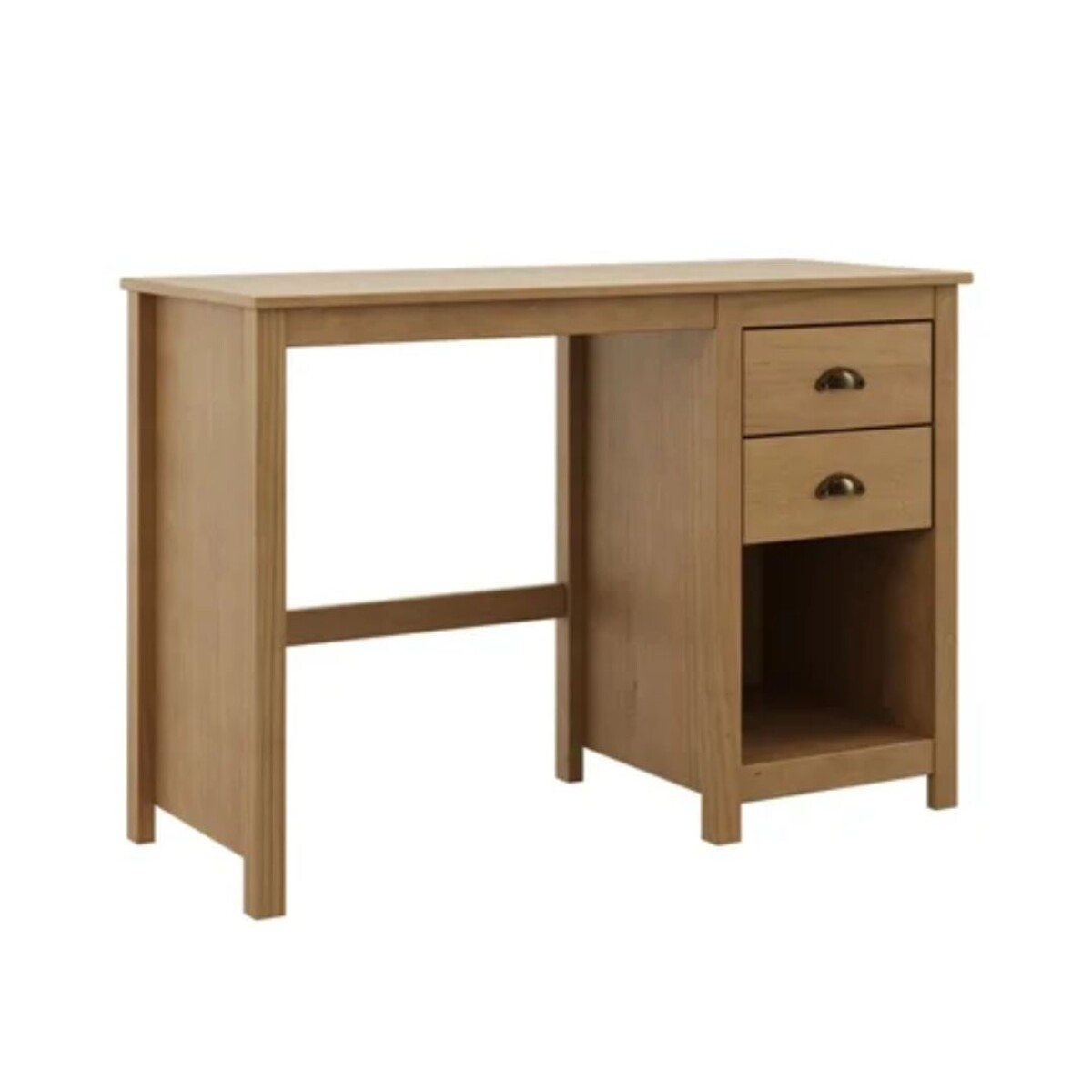 Escritorio 2 Cajones Línea Topacio Finestra 100% Madera Maciza 