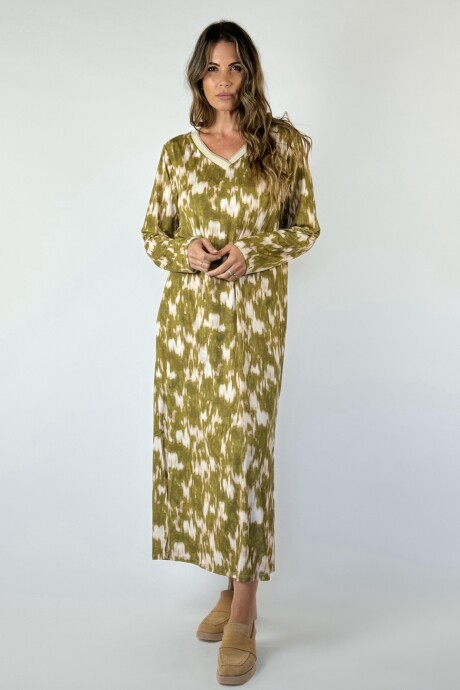 VESTIDO NICOLETTA Pistacho