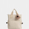 Mochilas Urbanas Mochila Deportiva Con Pouch - Blanco Crudo
