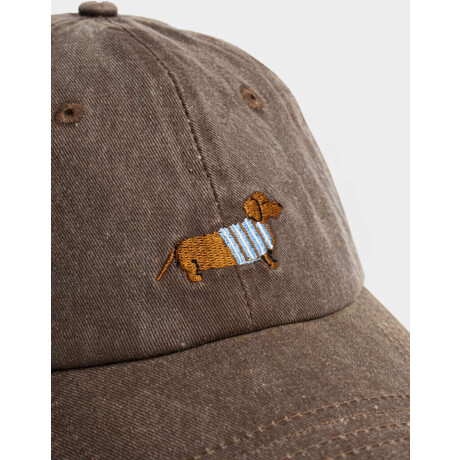 Gorra Caps Marron Chocolate