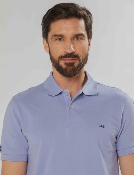 REMERA POLO PIQUE Lavanda
