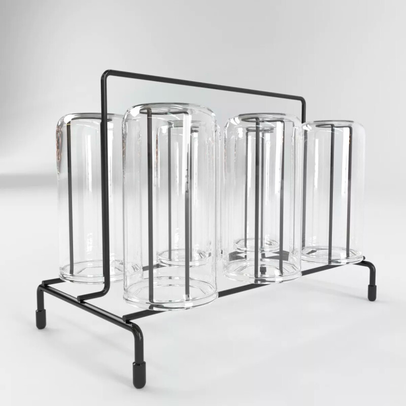 Portavasos NEGRO
