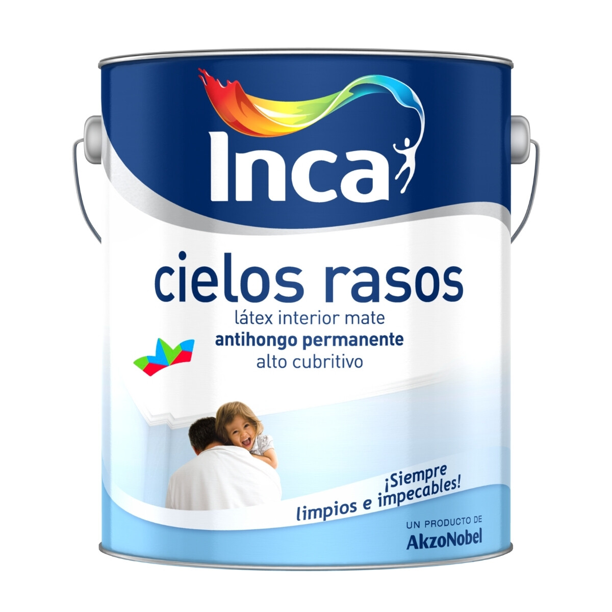 INCA CIELOS RASOS ANTIHONGOS - 4 LTS. 