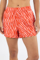 Short estampado Rojo