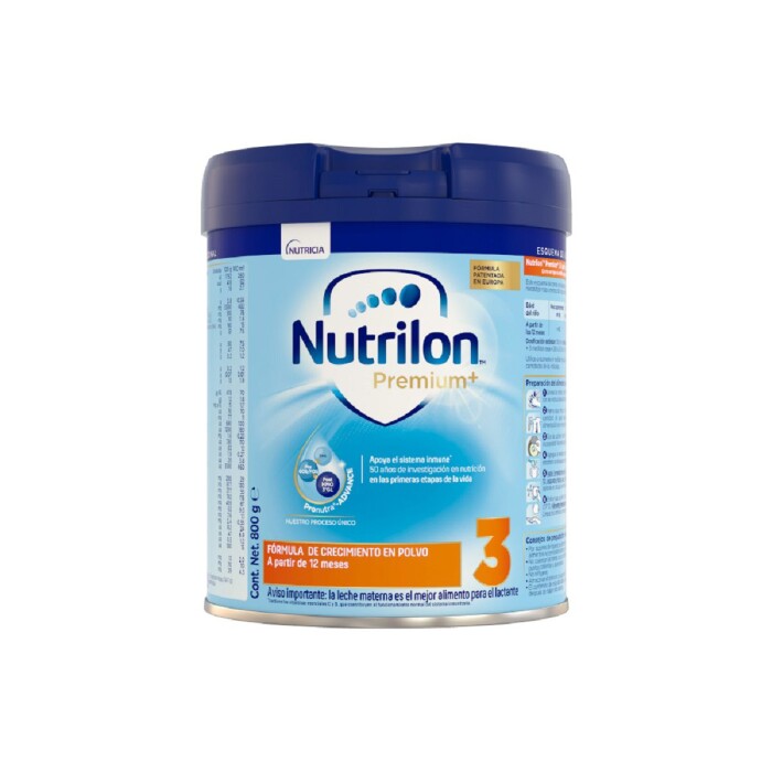 NUTRILON PREMIUM +3 NF FR. X 800 GR. única