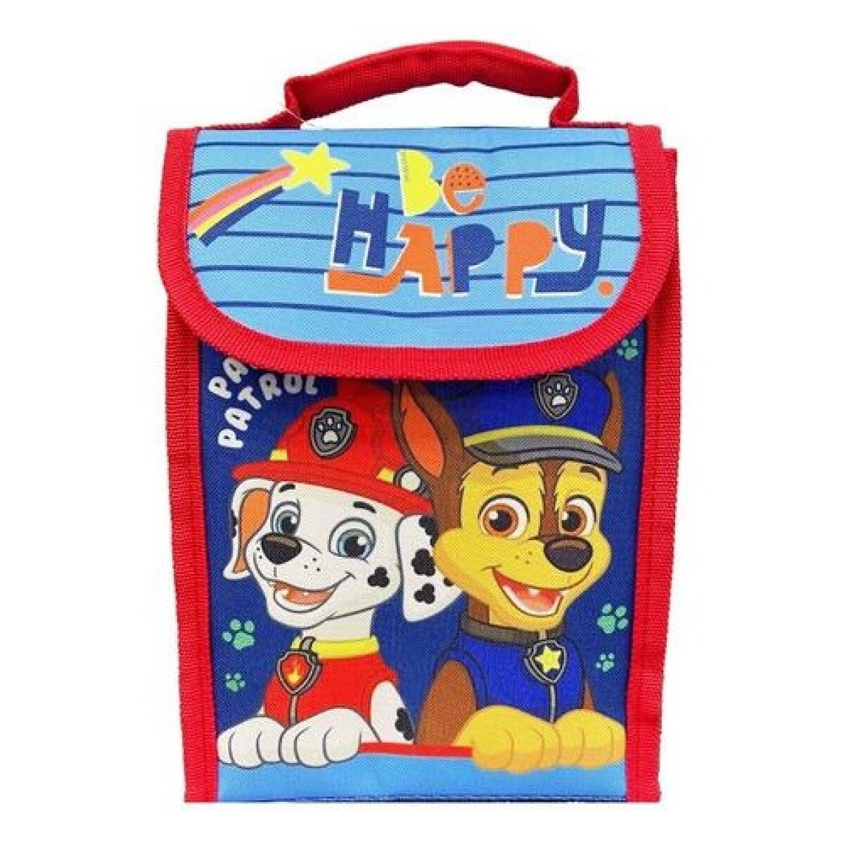 Lunchera térmica vertical con estampado infantil 24x17 cm - PAW PATROL AZUL 