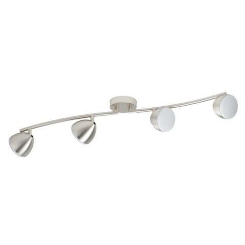 Spot varal LED niquel mate 4x6W 3000K CALVOS1 EG2210
