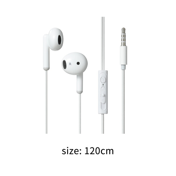 Auriculares 3.5 mm blanco