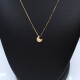 Conjunto de cadena y dije en oro 18k y brillantes Conjunto de cadena y dije en oro 18k y brillantes