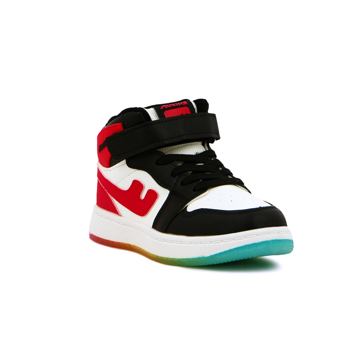 Bota de Niño/a Austral Raptor C Acordonada con Velcro - Multicolor-Rojo 