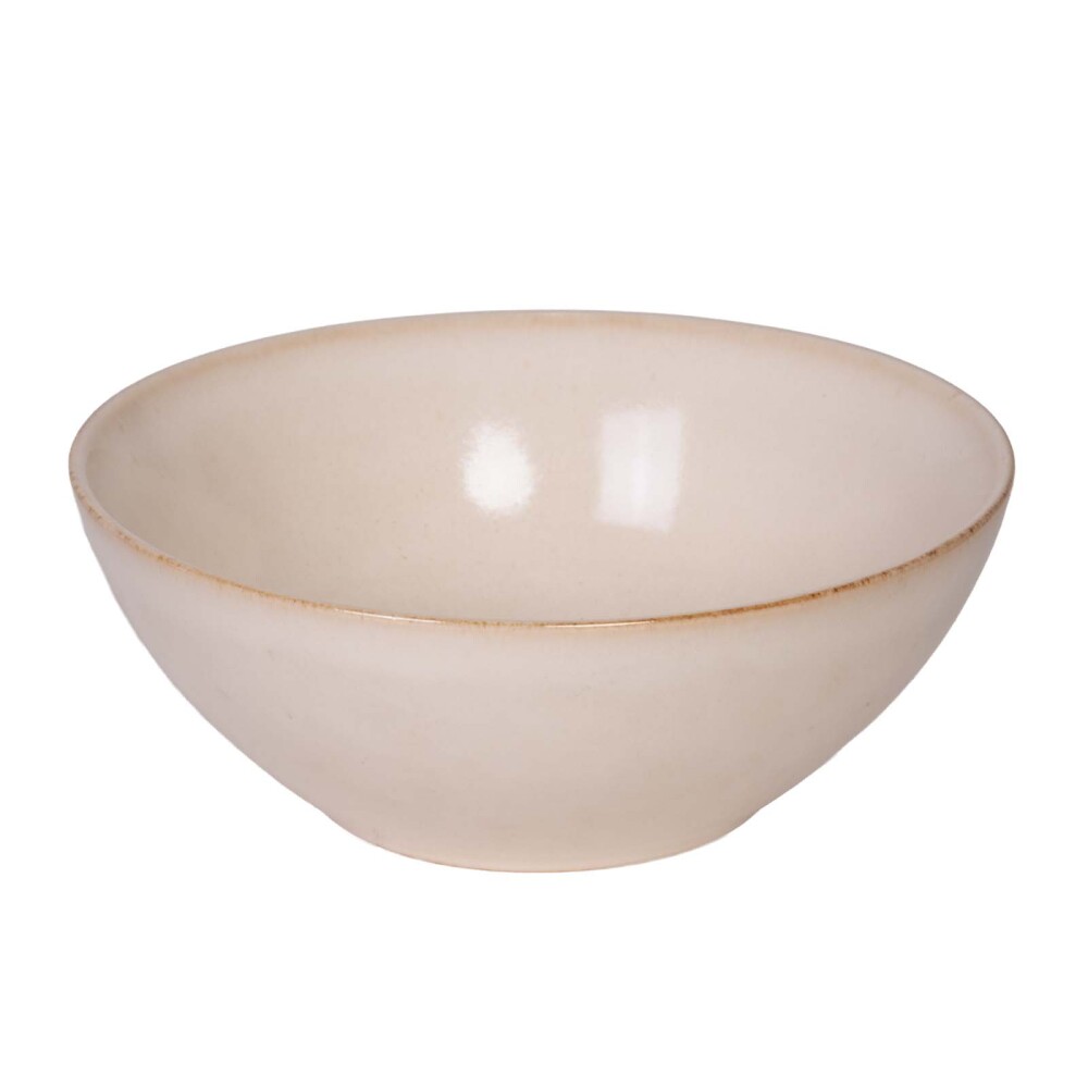 BOWL CERAMICA NATURAL-BEIGE PADDY