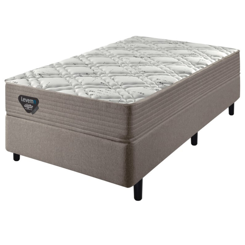 Colchón EOS ECOFLEX Resortes 1 Plaza 78 x 188 x 20 cm Colchón EOS ECOFLEX Resortes 1 Plaza 78 x 188 x 20 cm