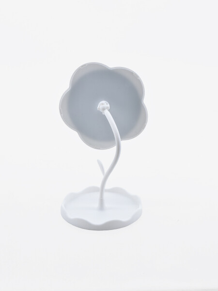 ESPEJO FLOR PORTA BIJOU BLANCO