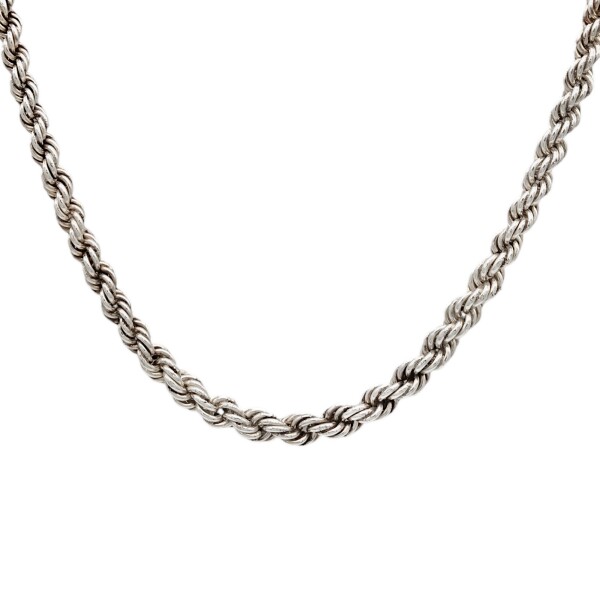 Cadena Salomónica-Plata 925-Sin Piedra-CD3168 sinpiedra
