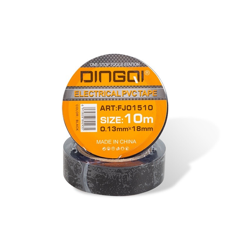 DINGQI CINTA AISLADORA NEGRA 18MMx10M Dingqi Cinta Aisladora Negra 18mmx10m